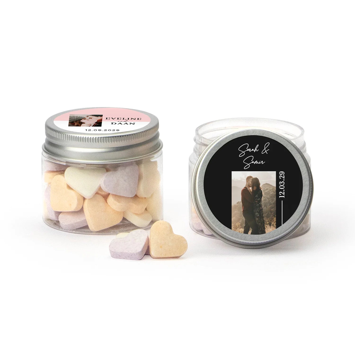 Mini potje met snoepjes - Trouwen - Bedankjes.nl