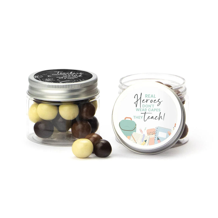 Mini potje met snoepjes - Leraar Mini potje met snoepjes - Leraar