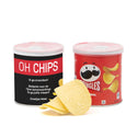 Pringles chipsblikje met eigen wikkel 40 gram - Afscheid Collega - Bedankjes.nl