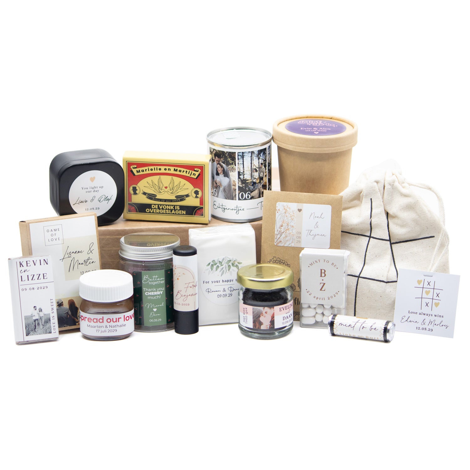 Proefpakket trouwen - Bedankjes.nl