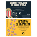 Pathé Thuis Kaart met eigen ontwerp - Bedankjes.nl
