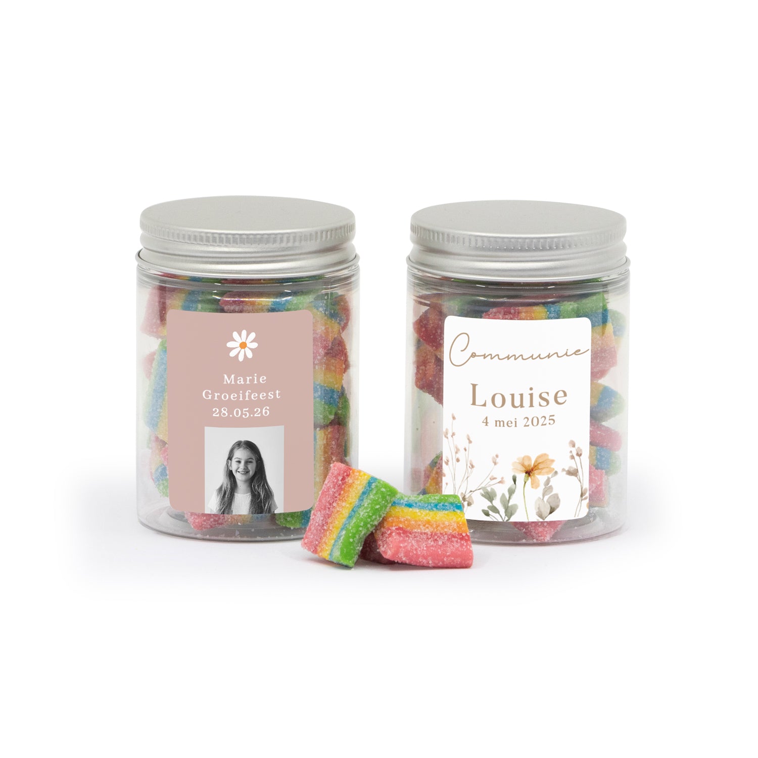 Potje snoepjes - Communie meisjes - Bedankjes.nl