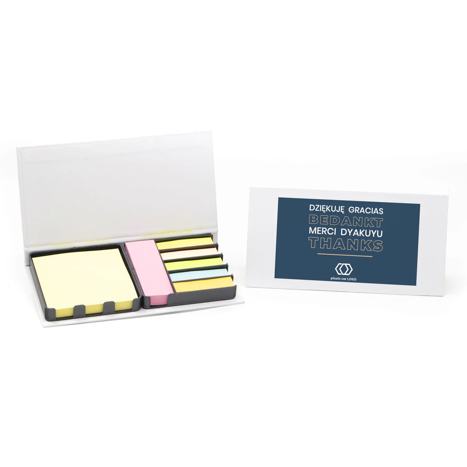 Post-Its met eigen etiket - Zakelijk