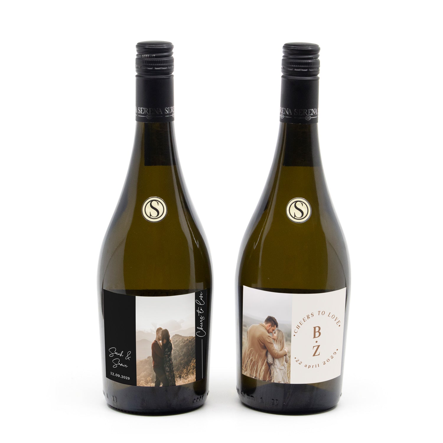 Fles Prosecco met persoonlijk etiket - Trouwen - Bedankjes.nl