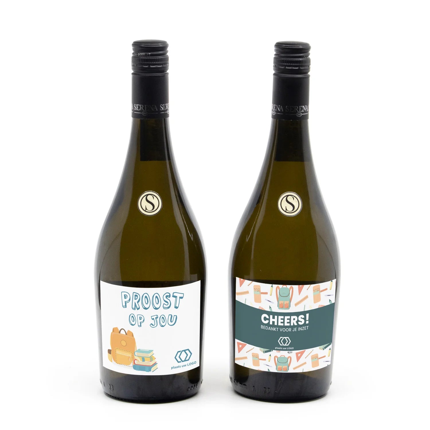 Fles Prosecco met persoonlijk etiket - Leraar - Bedankjes.nl