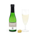 Flesje alcoholvrije prosecco met eigen etiket - Zakelijk