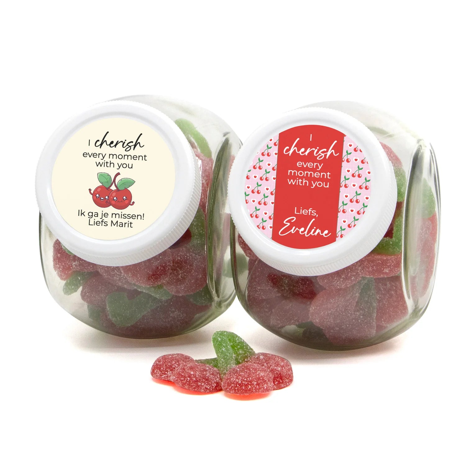 Thank you Cherry Much snoeppot 0,4L - Afscheid Collega - Bedankjes.nl