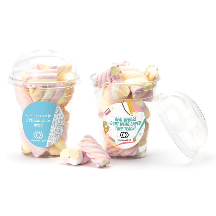 Spekbeker met logo - Leraar Spekbeker met logo - Leraar