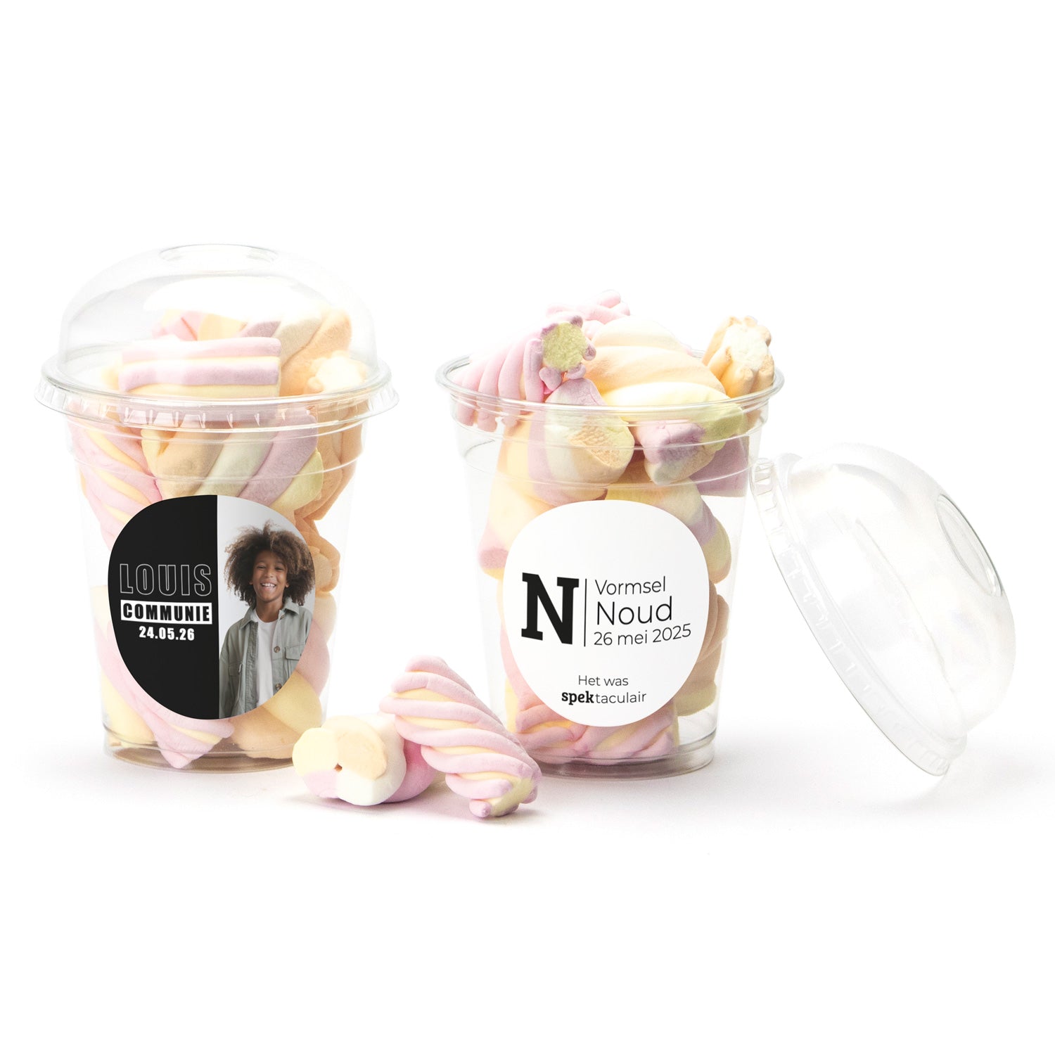 SPEKtaculaire feestbeker - Communie jongens - Bedankjes.nl