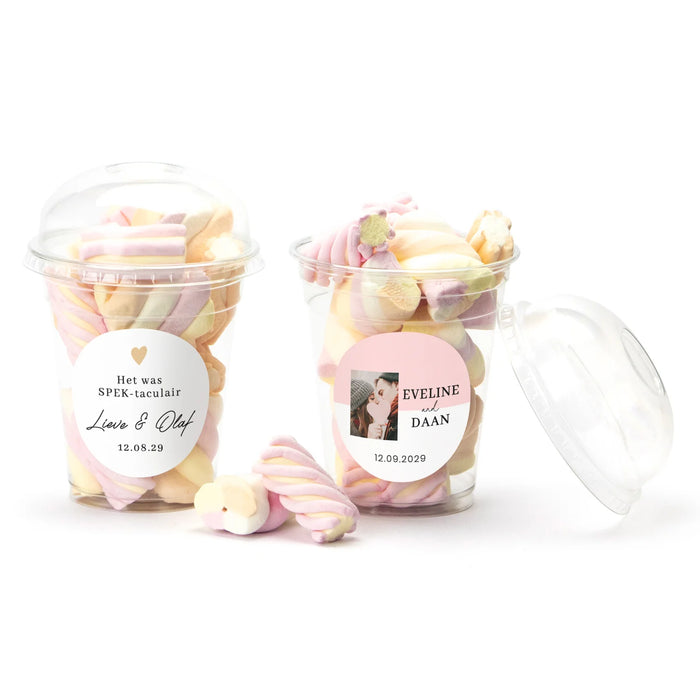 Een SPEKtaculaire feestbeker - Trouwen Een SPEKtaculaire feestbeker - Trouwen