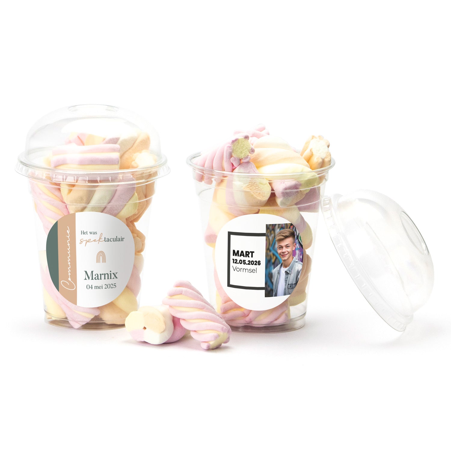 SPEKtaculaire feestbeker - Communie jongens - Bedankjes.nl