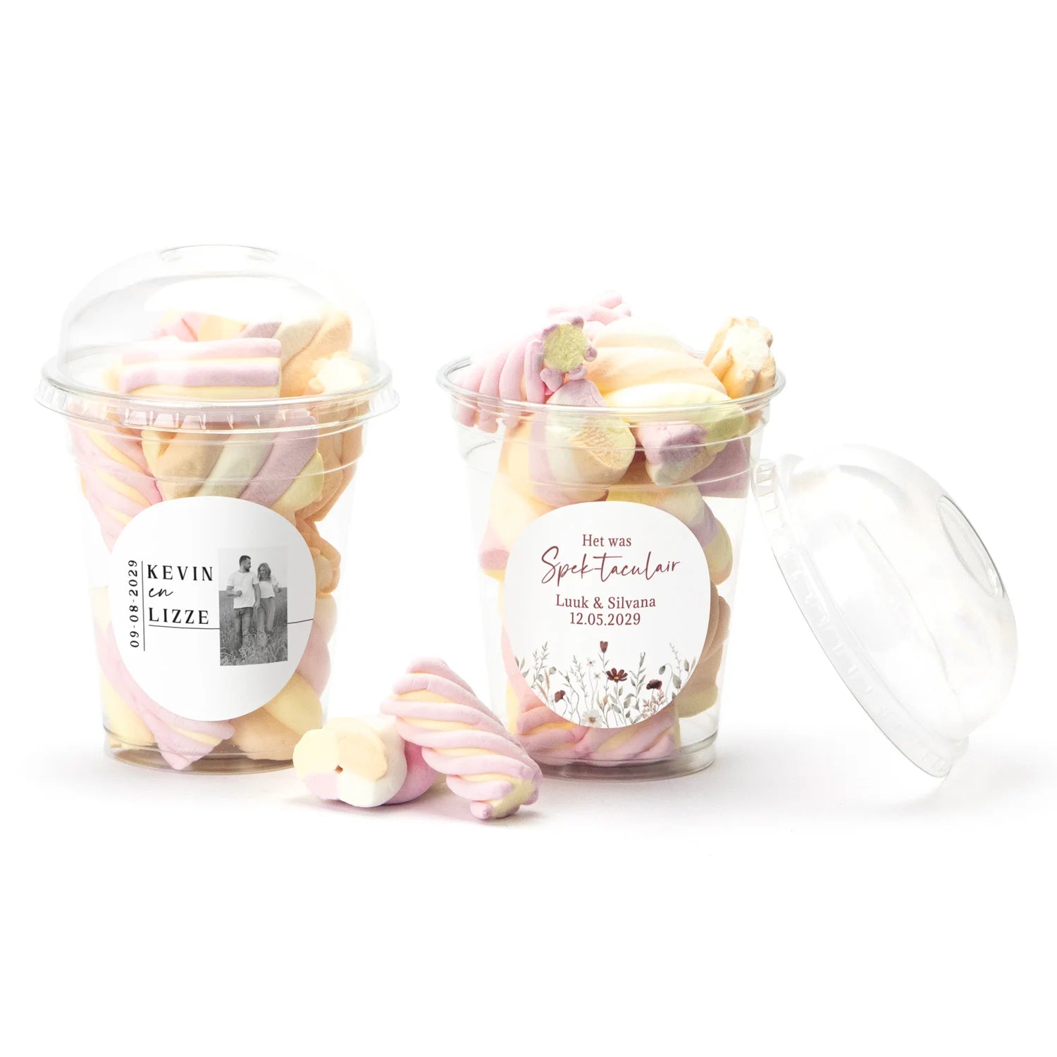 Een SPEKtaculaire feestbeker - Trouwen - Bedankjes.nl