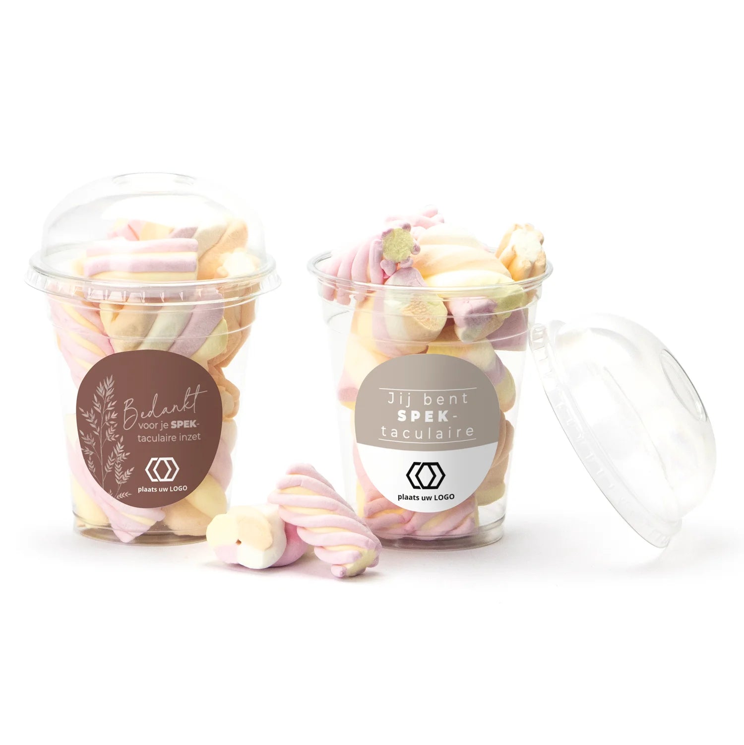 Spekbeker met logo - Zakelijk - Bedankjes.nl