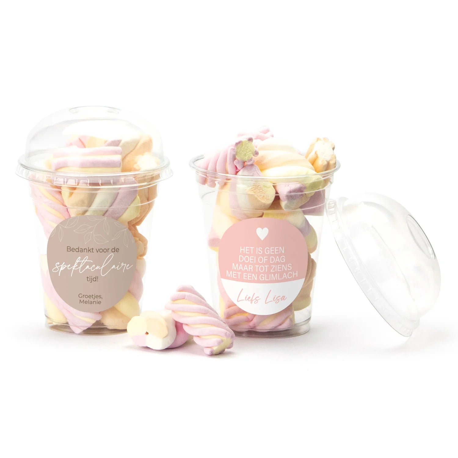 Een SPEKtaculaire feestbeker - Afscheid Collega's - Bedankjes.nl