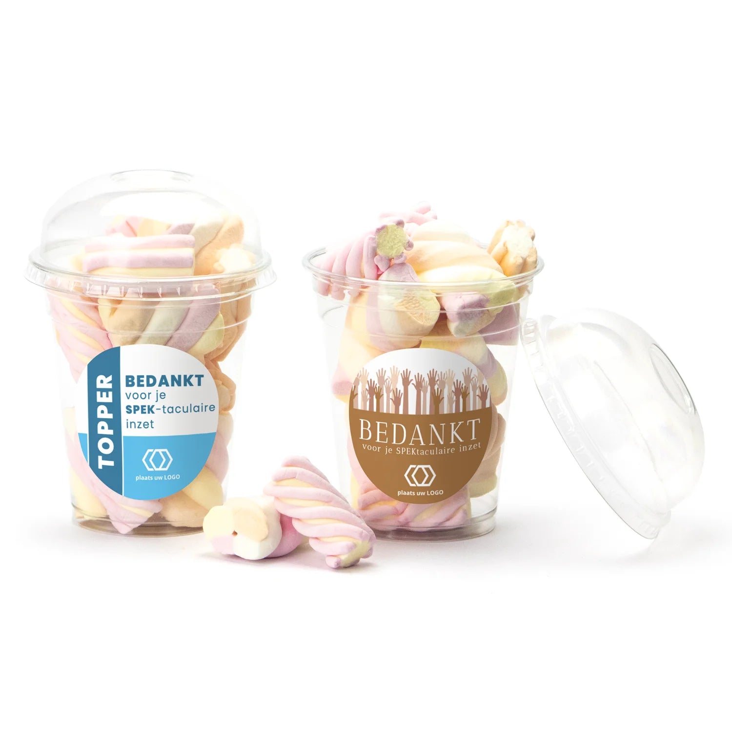 Spekbeker met logo - Zakelijk - Bedankjes.nl