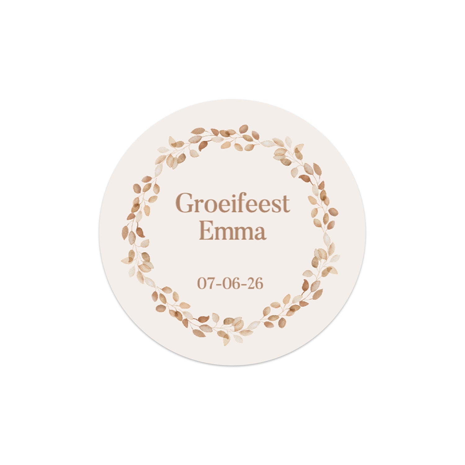 Stickers 24 stuks (4cm) - Communie meisjes - Bedankjes.nl