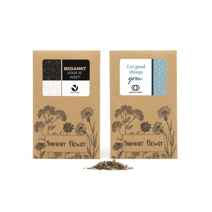 Summer flower zakje - Zakelijk Summer flower zakje - Zakelijk