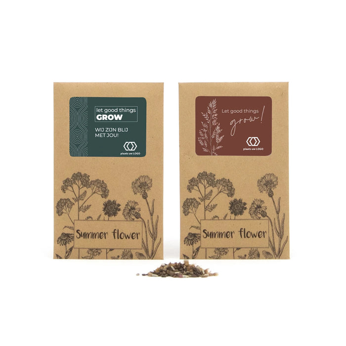 Summer flower zakje - Zakelijk Summer flower zakje - Zakelijk