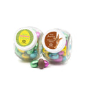 Glazen snoeppot 0,4L met paaseitjes - Pasen - Bedankjes.nl
