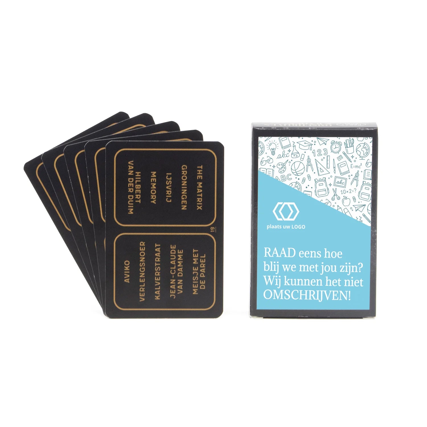 Kaartspel omschrijven & raden - Leraar - Bedankjes.nl