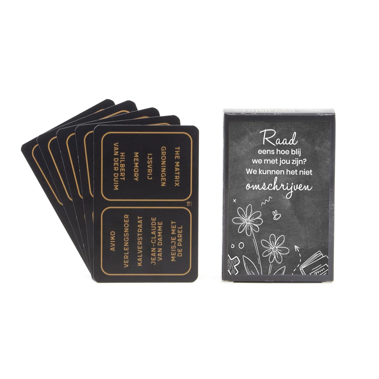 Kaartspel omschrijven & raden - Leraar - Bedankjes.nl