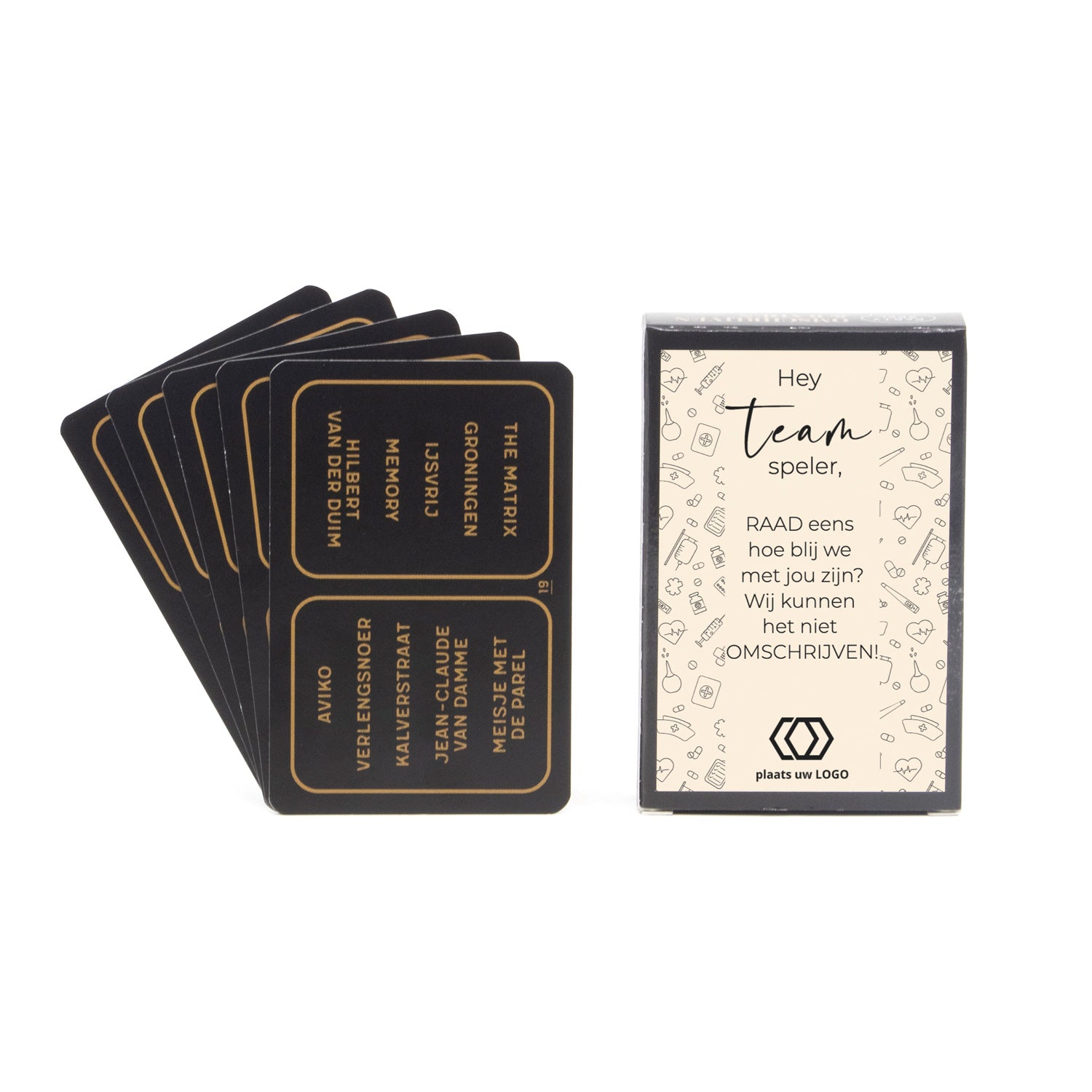 Kaartspel omschrijven & raden - Verpleging - Bedankjes.nl
