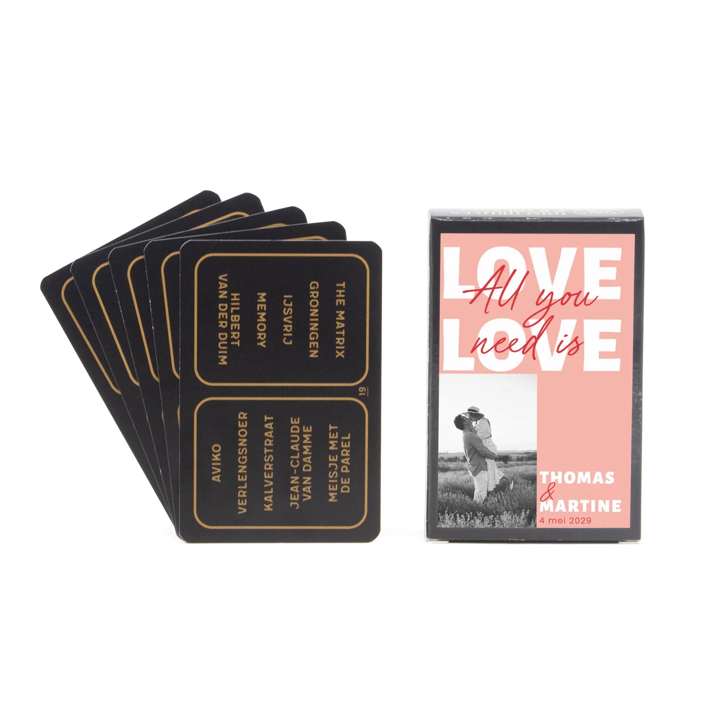 Kaartspel omschrijven & raden - Trouwen - Bedankjes.nl