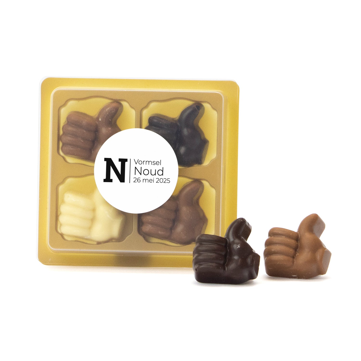 Chocolade Duimpjes - Communie Jongens - Bedankjes.nl