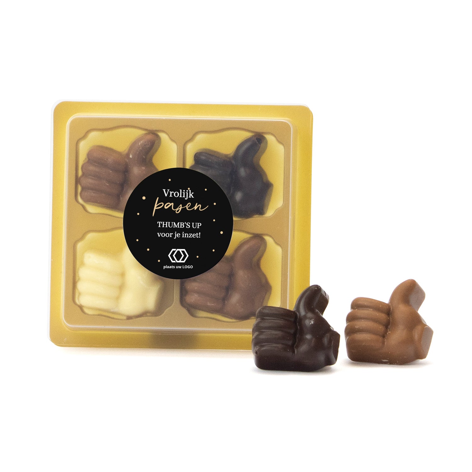 Thumb's UP voor je inzet - Pasen - Bedankjes.nl