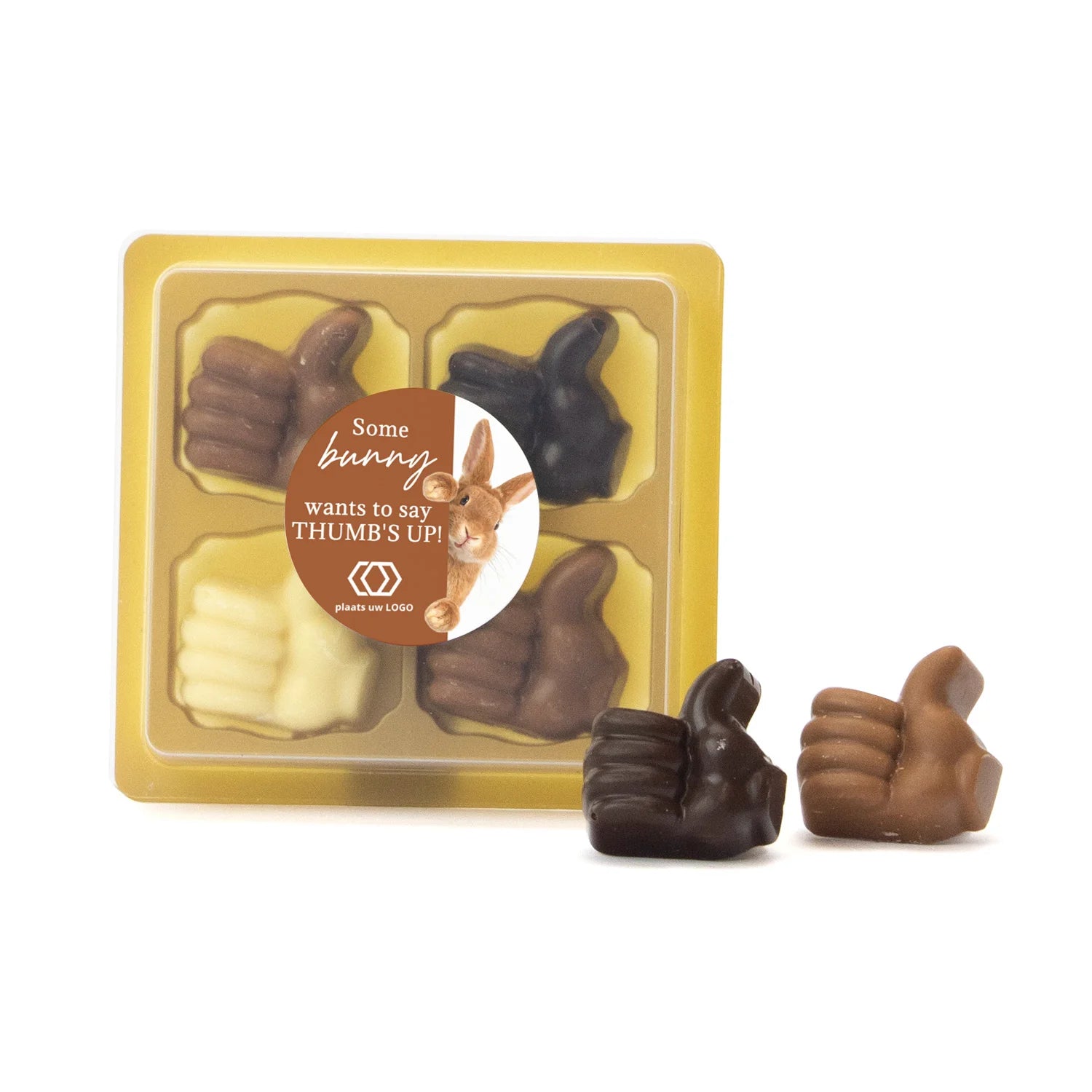 Thumbs UP voor je inzet - Pasen - Bedankjes.nl