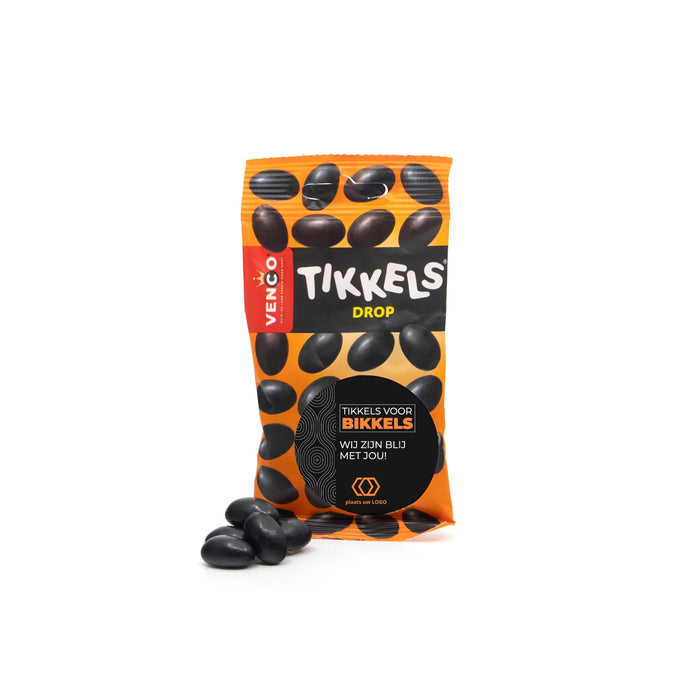 Tikkels voor bikkels met eigen etiket - Zakelijk Tikkels voor bikkels met eigen etiket - Zakelijk
