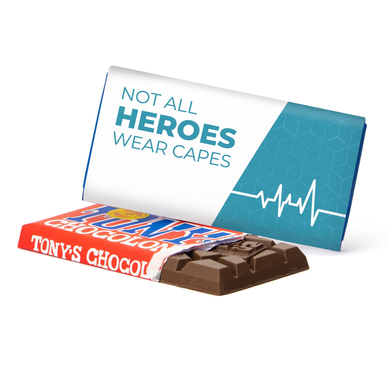 Tony's Chocolonely met eigen wikkel - Verpleging - Bedankjes.nl