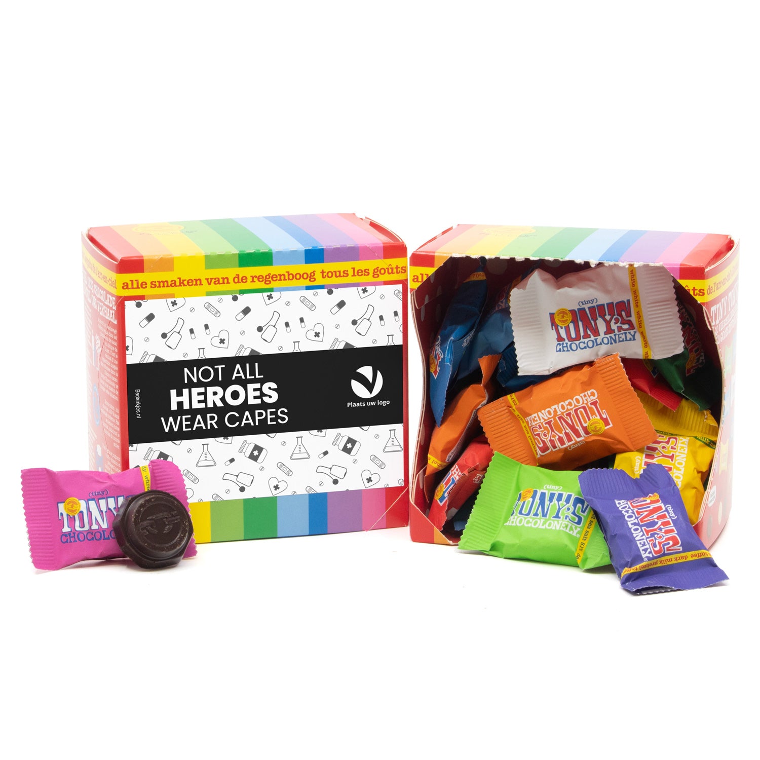 Tony chocolonely kadoosje - Verpleging - Bedankjes.nl