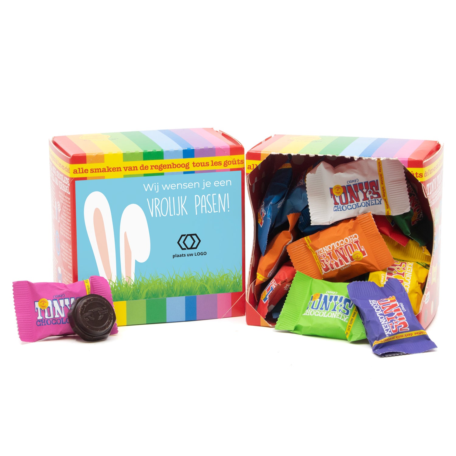 Tony's Chocolonely kadoosje - Pasen - Bedankjes.nl