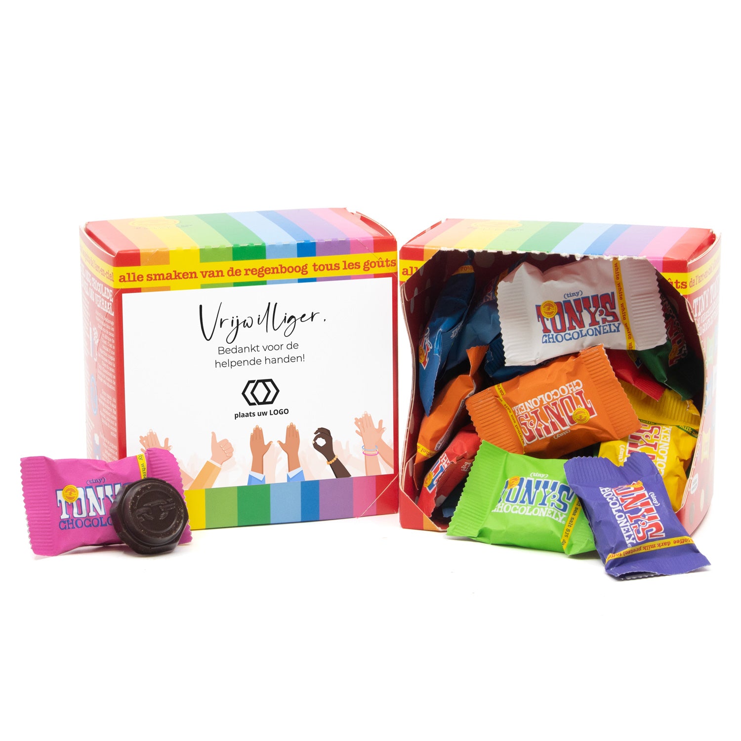 Tony chocolonely kadoosje - Vrijwilliger - Bedankjes.nl
