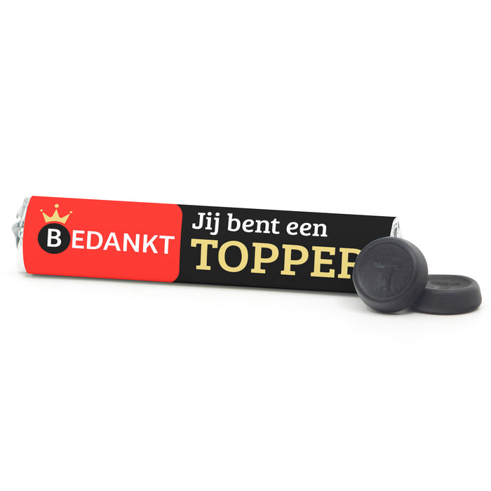 Jij bent een topper! TopDrop rol - Snel Jij bent een topper! TopDrop rol - Snel