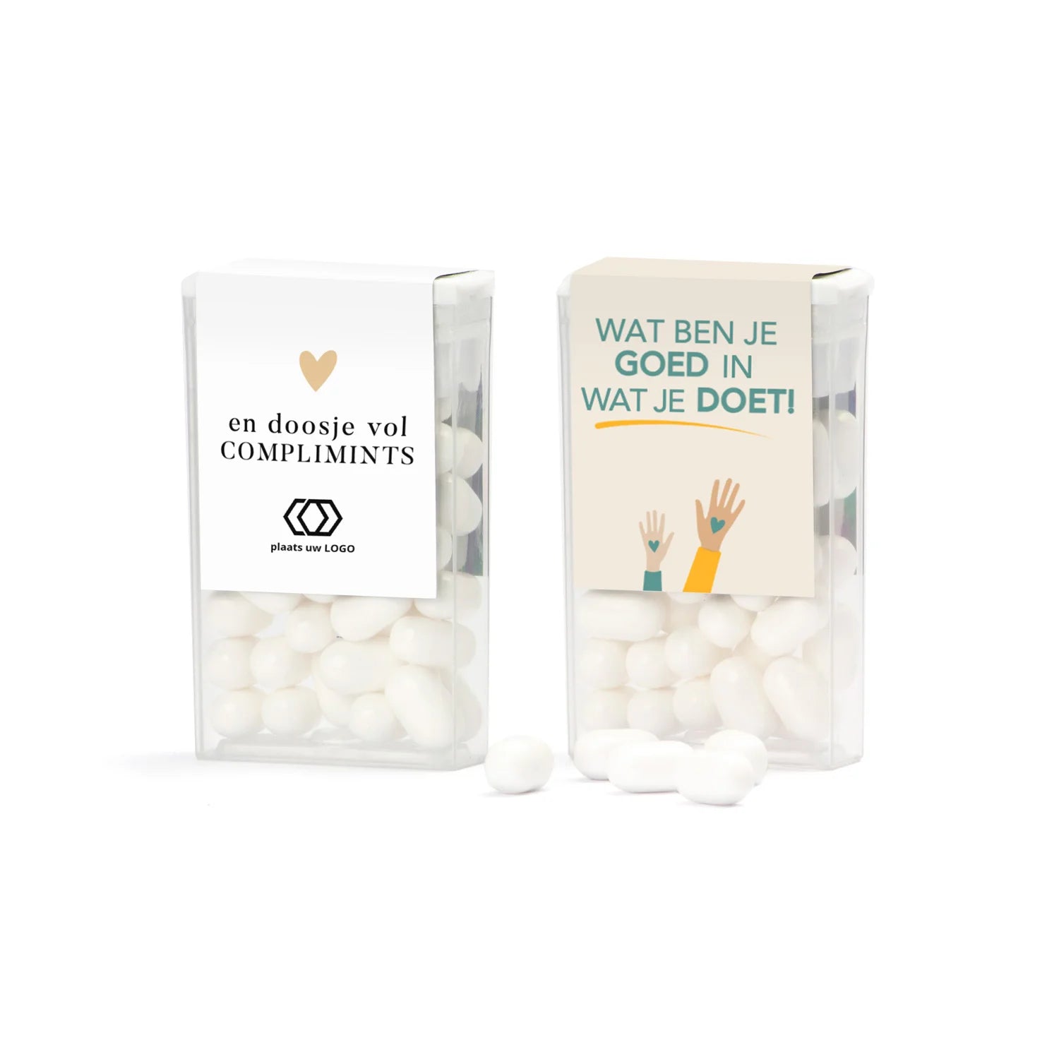 Tic Tac met eigen logo op etiket - Zakelijk