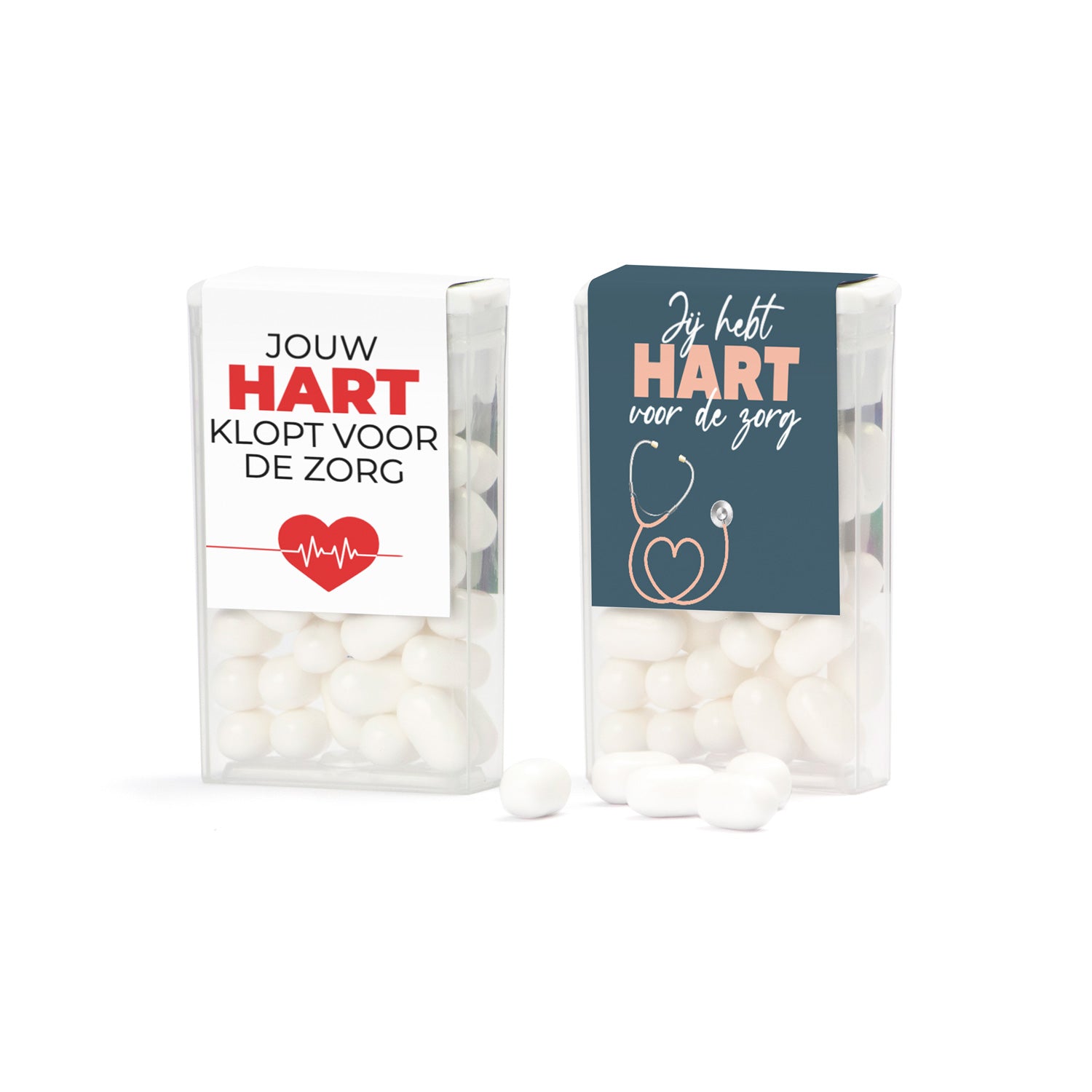 Tic Tac met eigen logo op etiket - Verpleging - Bedankjes.nl