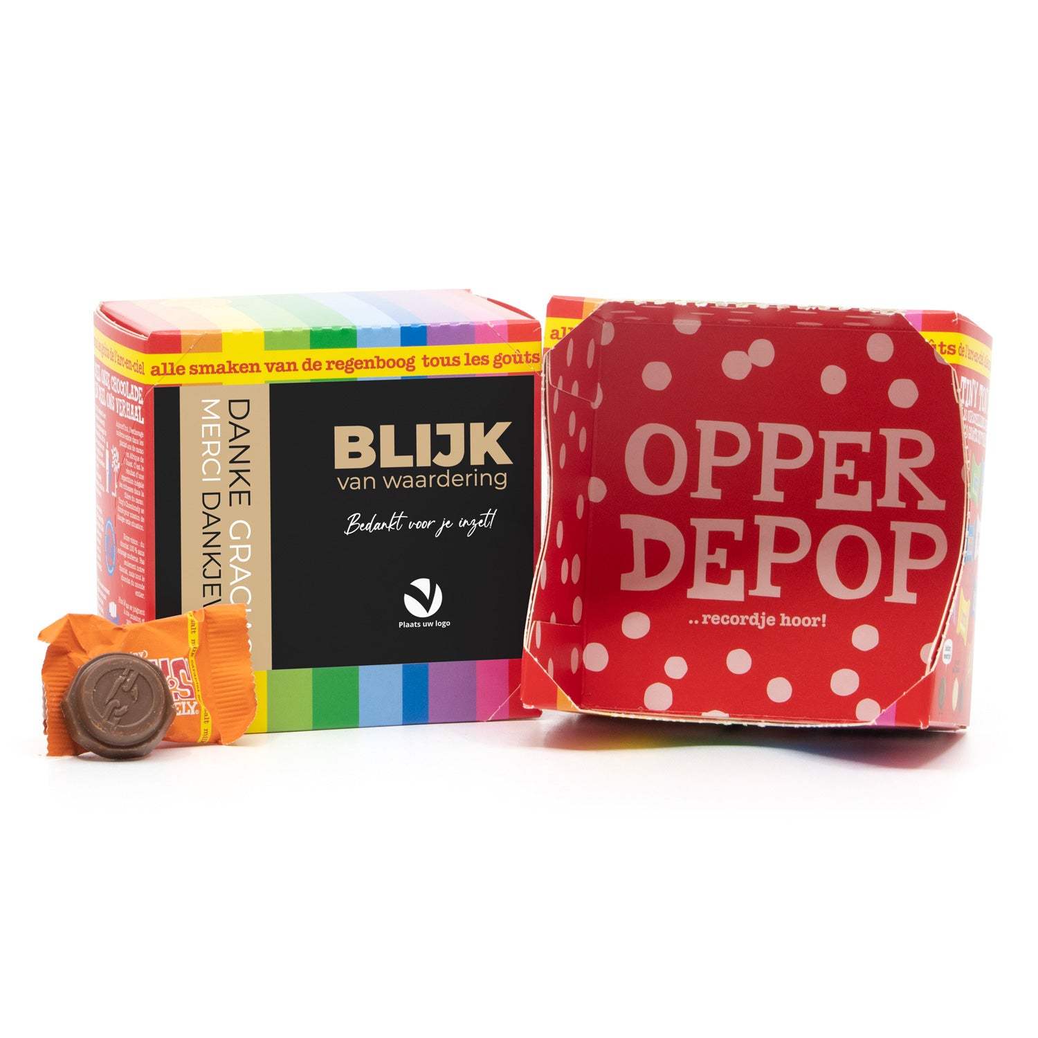 Tony chocolonely kadoosje eigen logo - Zakelijk - Bedankjes.nl