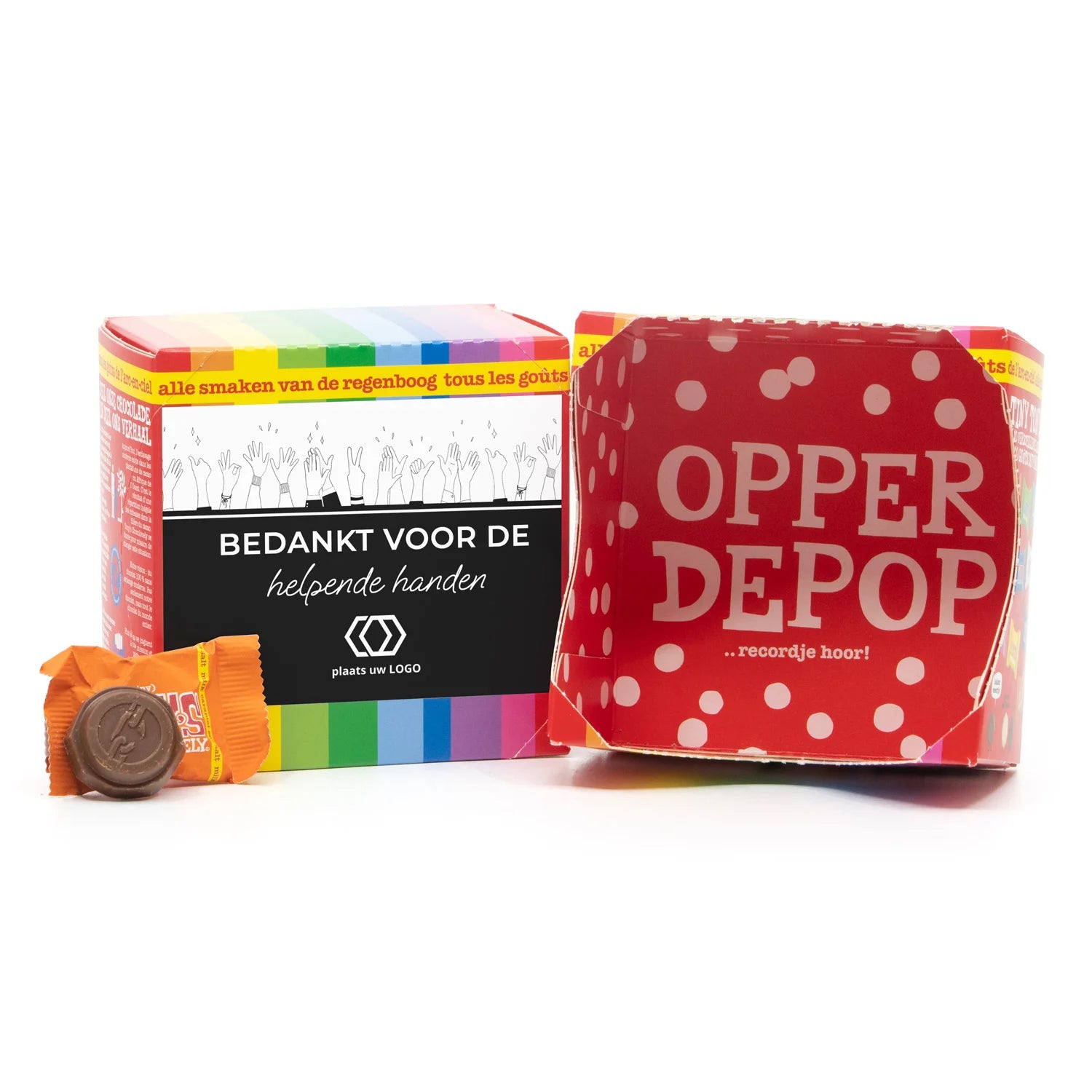 Tony chocolonely kadoosje eigen logo - Zakelijk - Bedankjes.nl