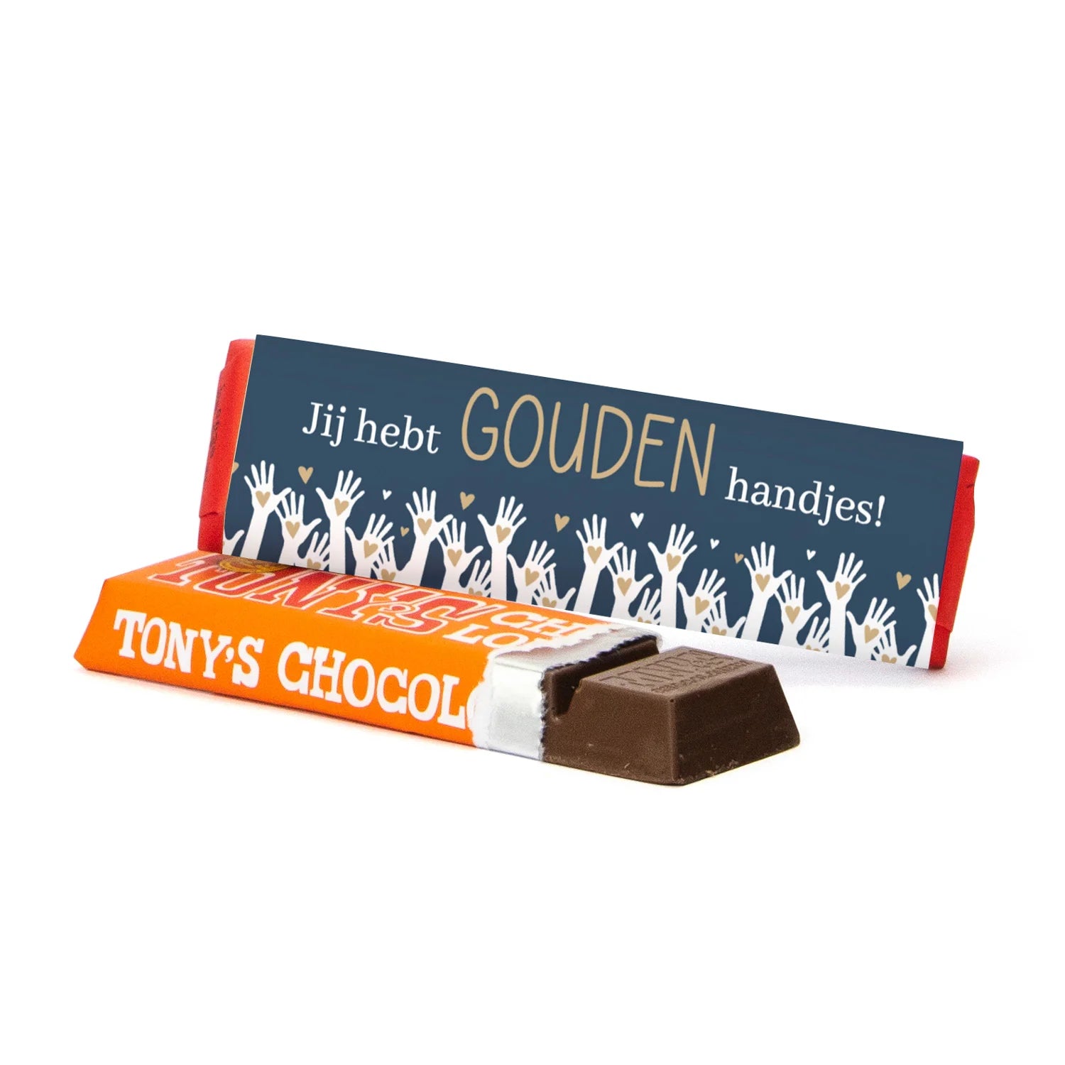 Tony Chocolonely 50 gram met eigen wikkel - Vrijwilliger