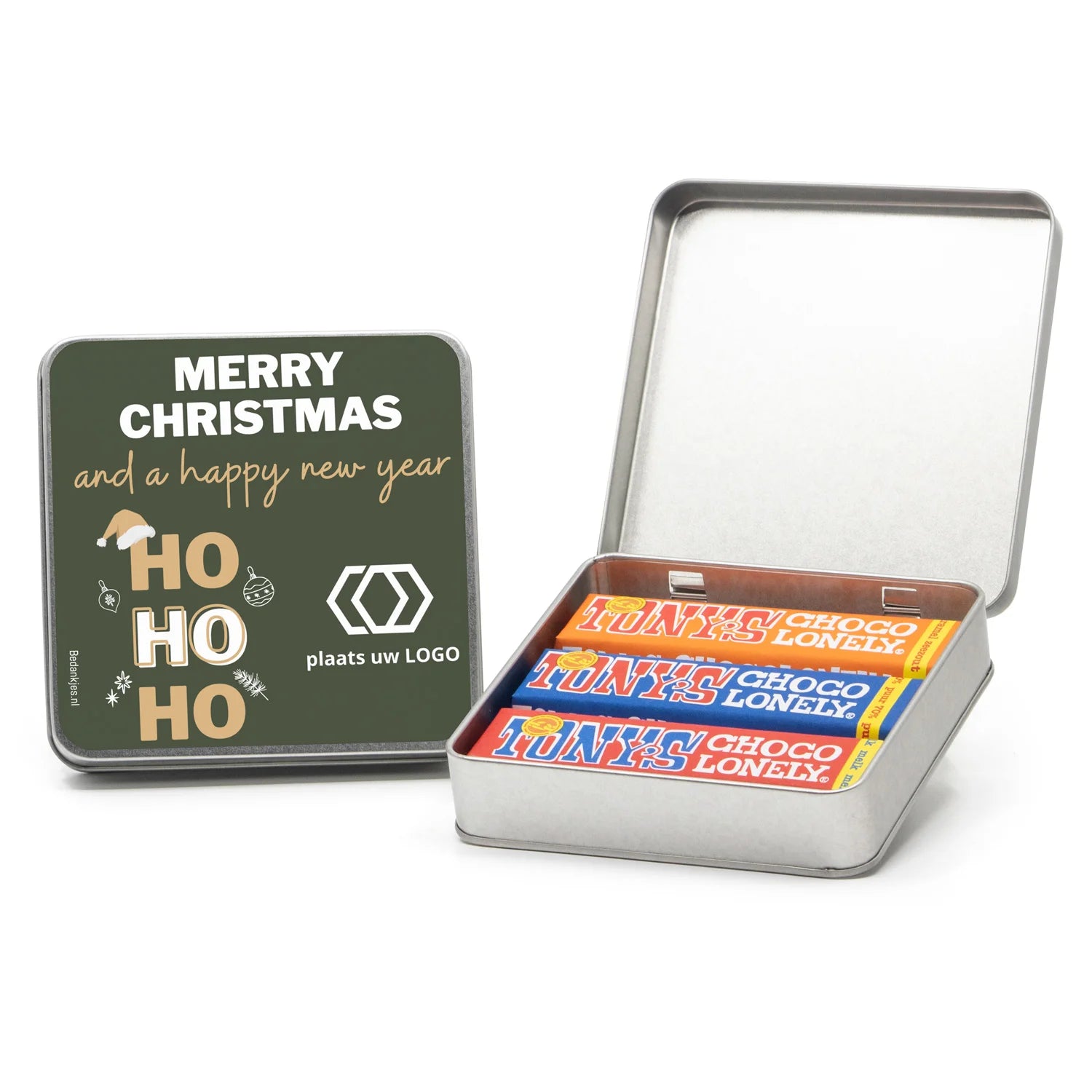 Blik van waardering 3 Tony's repen - Kerst - Bedankjes.nl