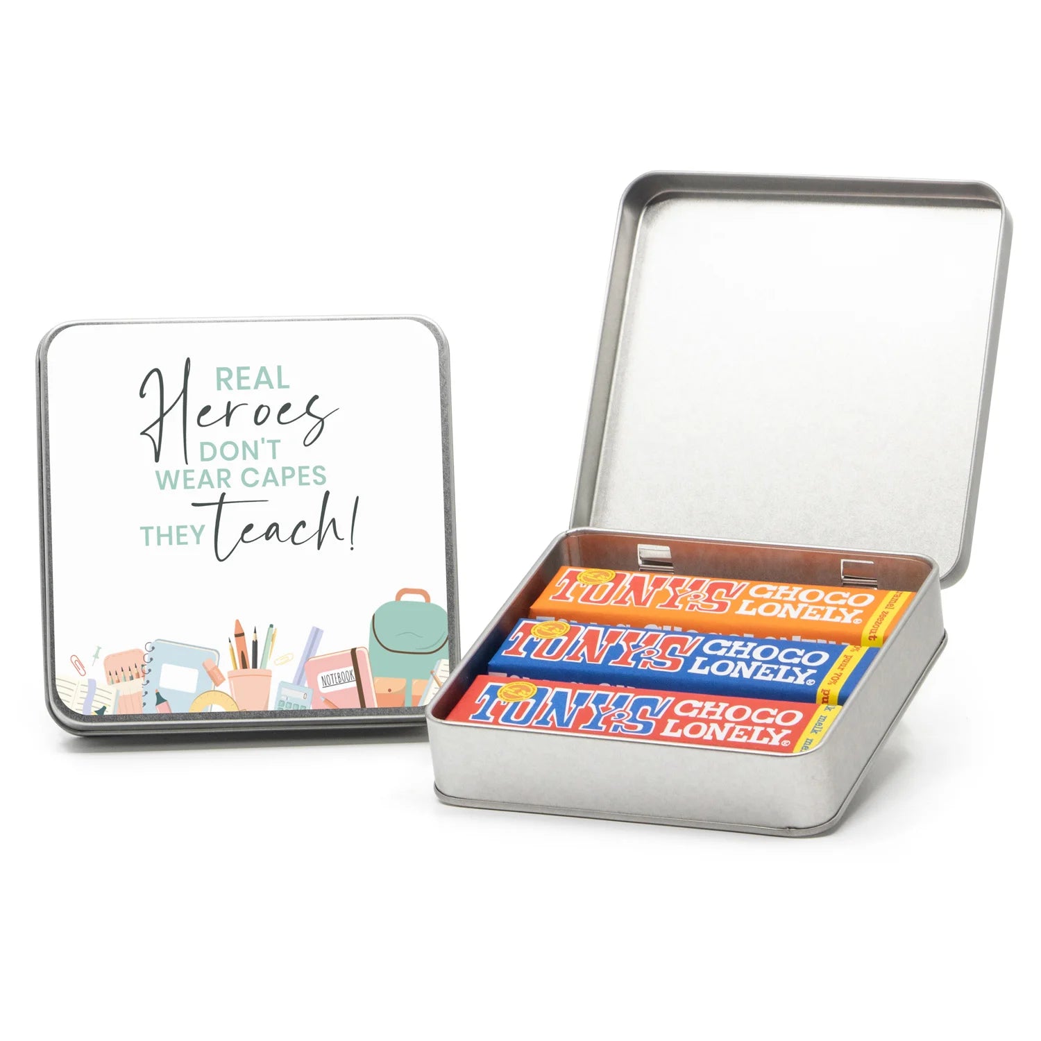 Blik van waardering 3 Tony's repen - Leraar - Bedankjes.nl