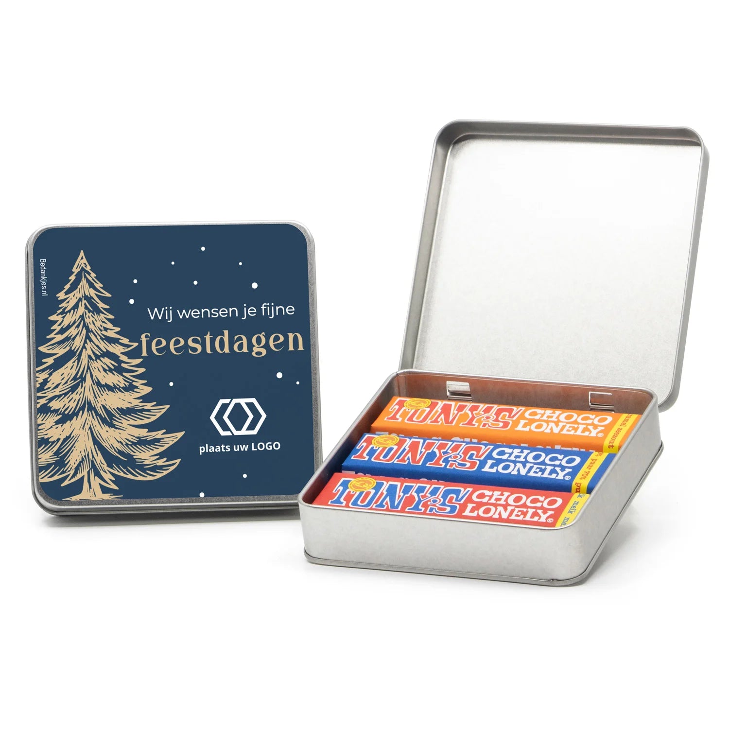 Blik van waardering 3 Tony's repen - Kerst - Bedankjes.nl