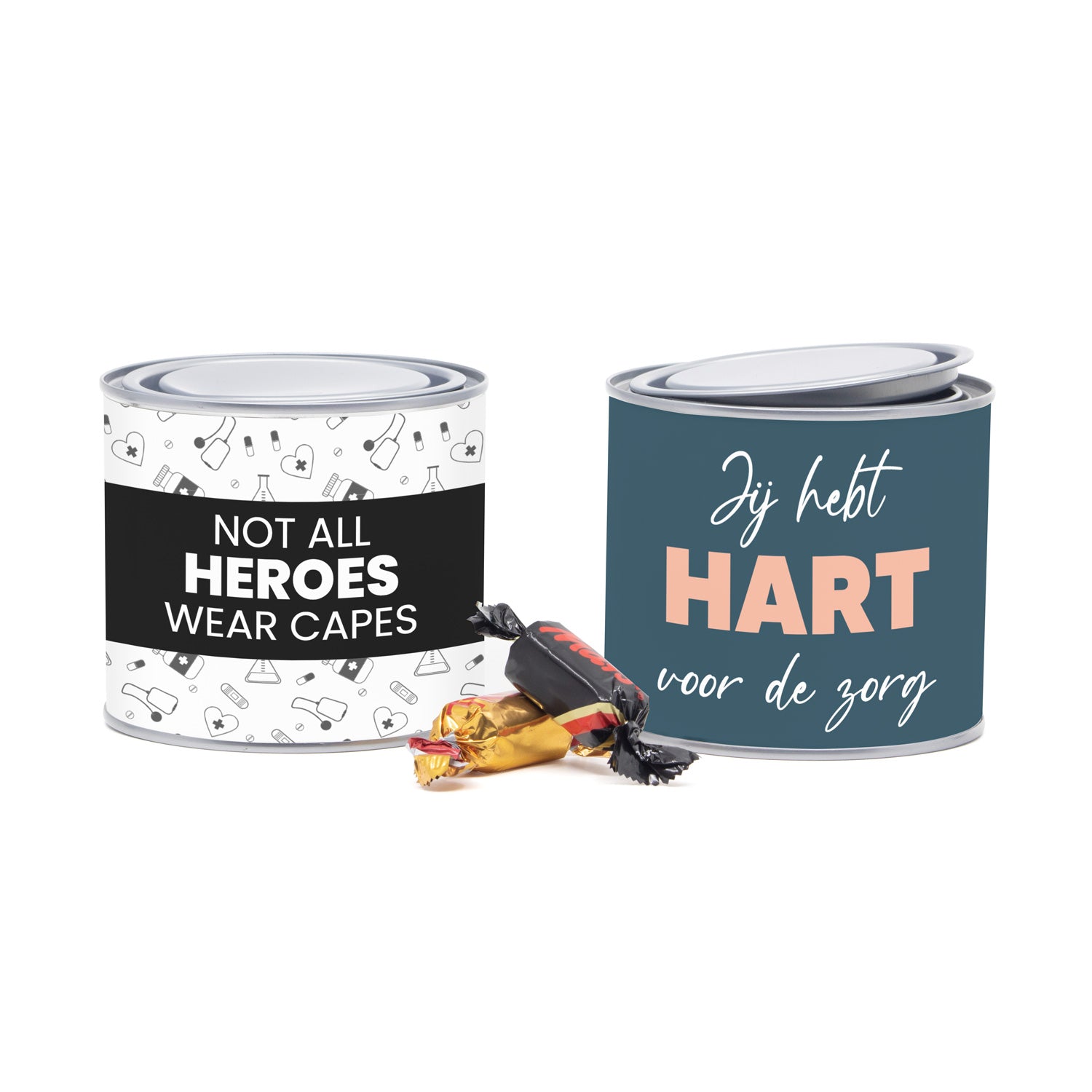 Verfblik medium met eigen wikkel - Verpleging - Bedankjes.nl