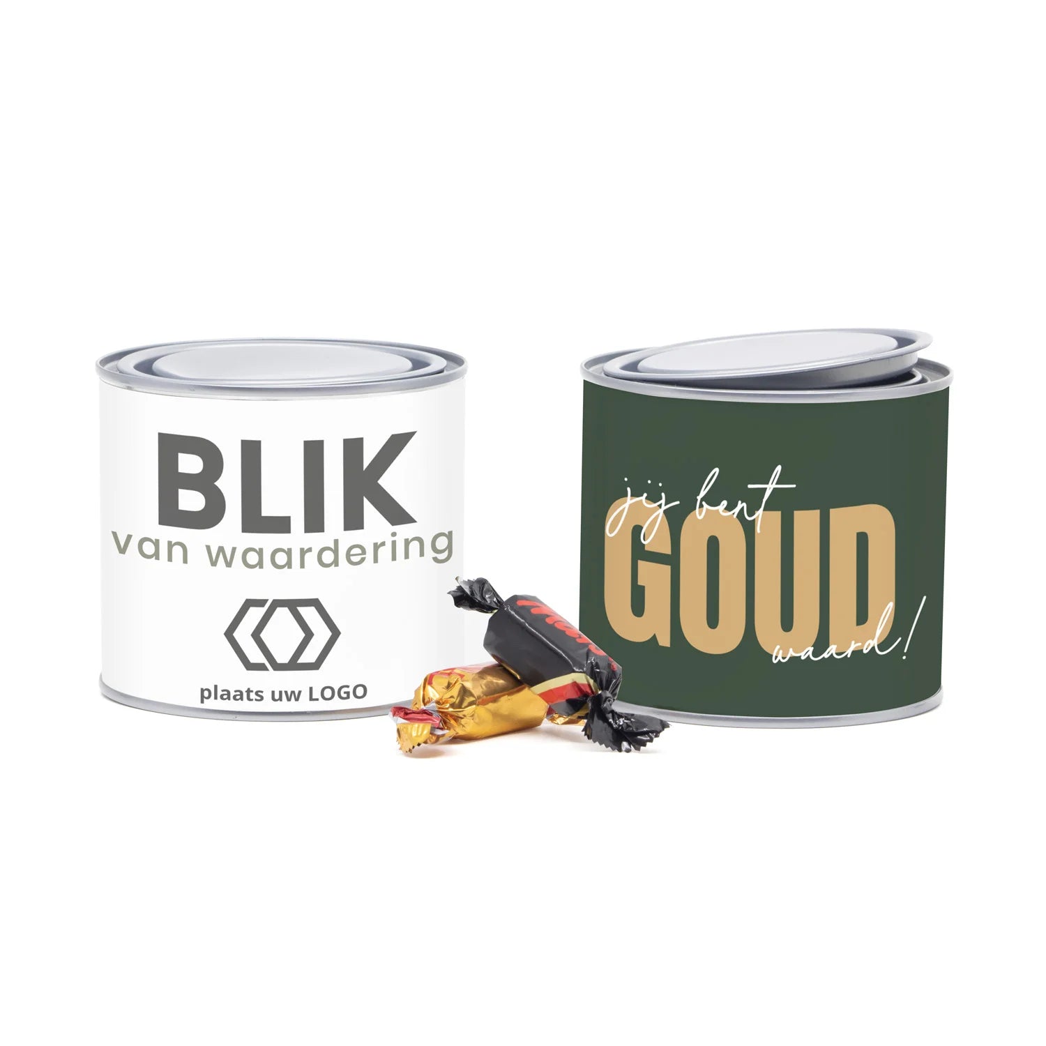 Verfblik medium met eigen wikkel - Zakelijk - Bedankjes.nl