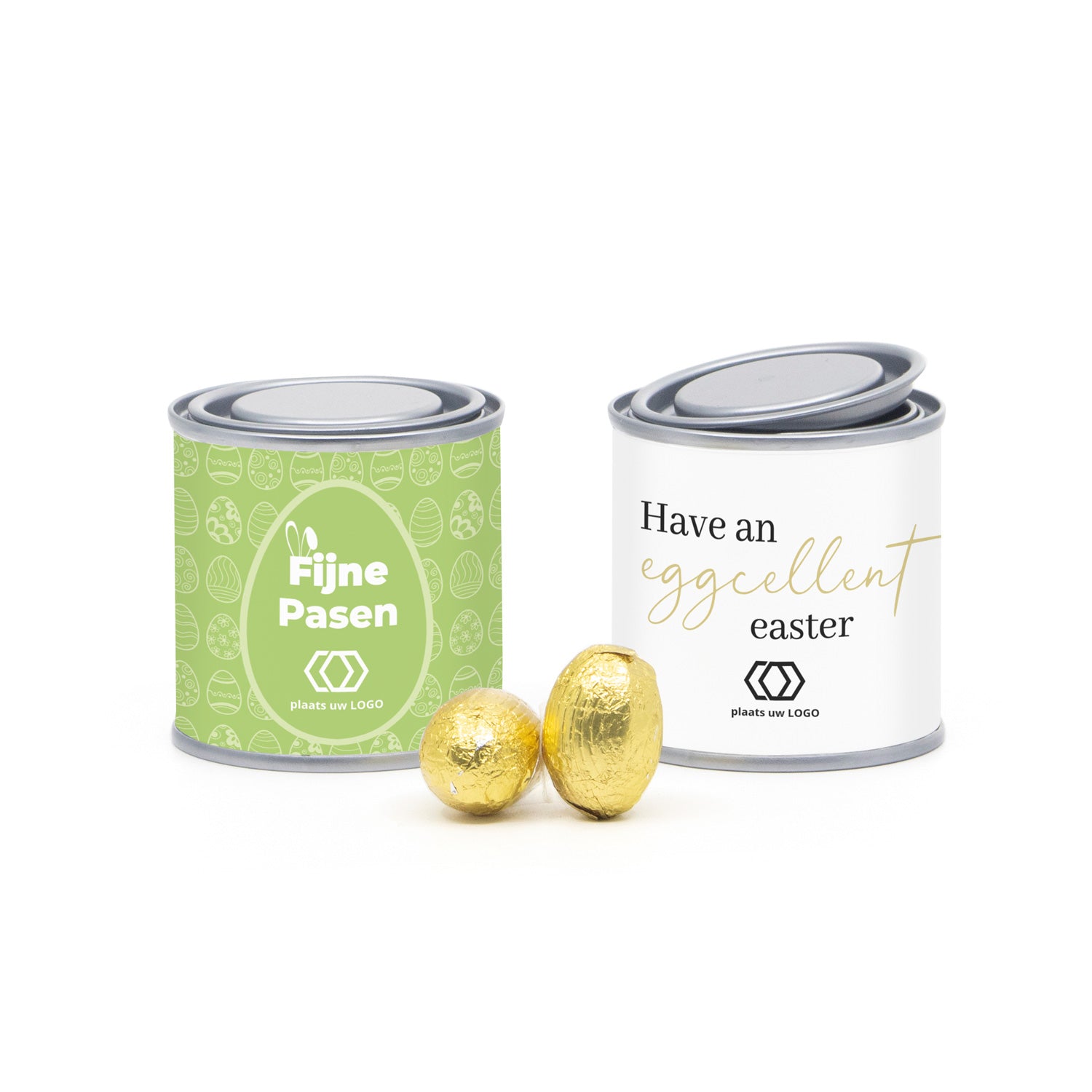 Verfblikje met paaseitjes - Pasen - Bedankjes.nl