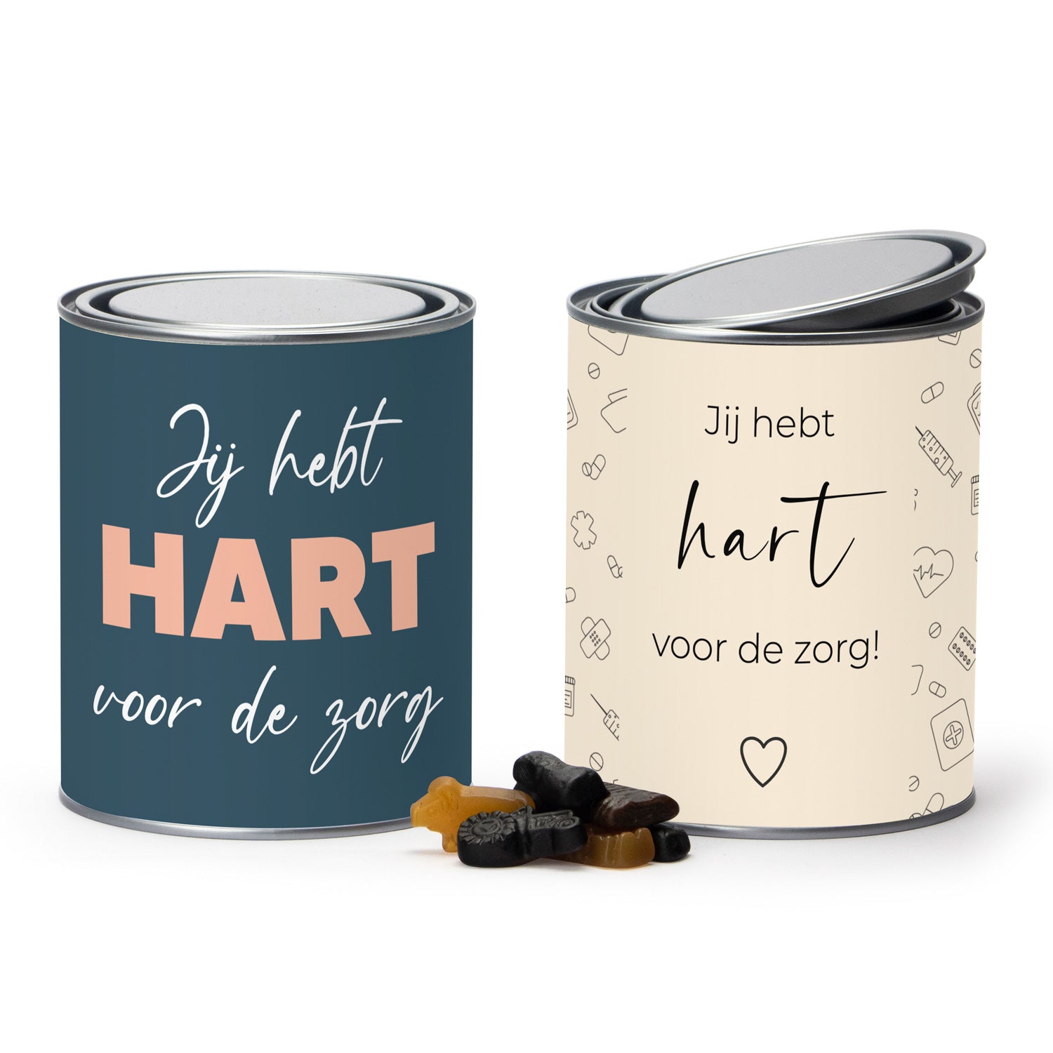 Verfblik met eigen wikkel - Verpleging - Bedankjes.nl