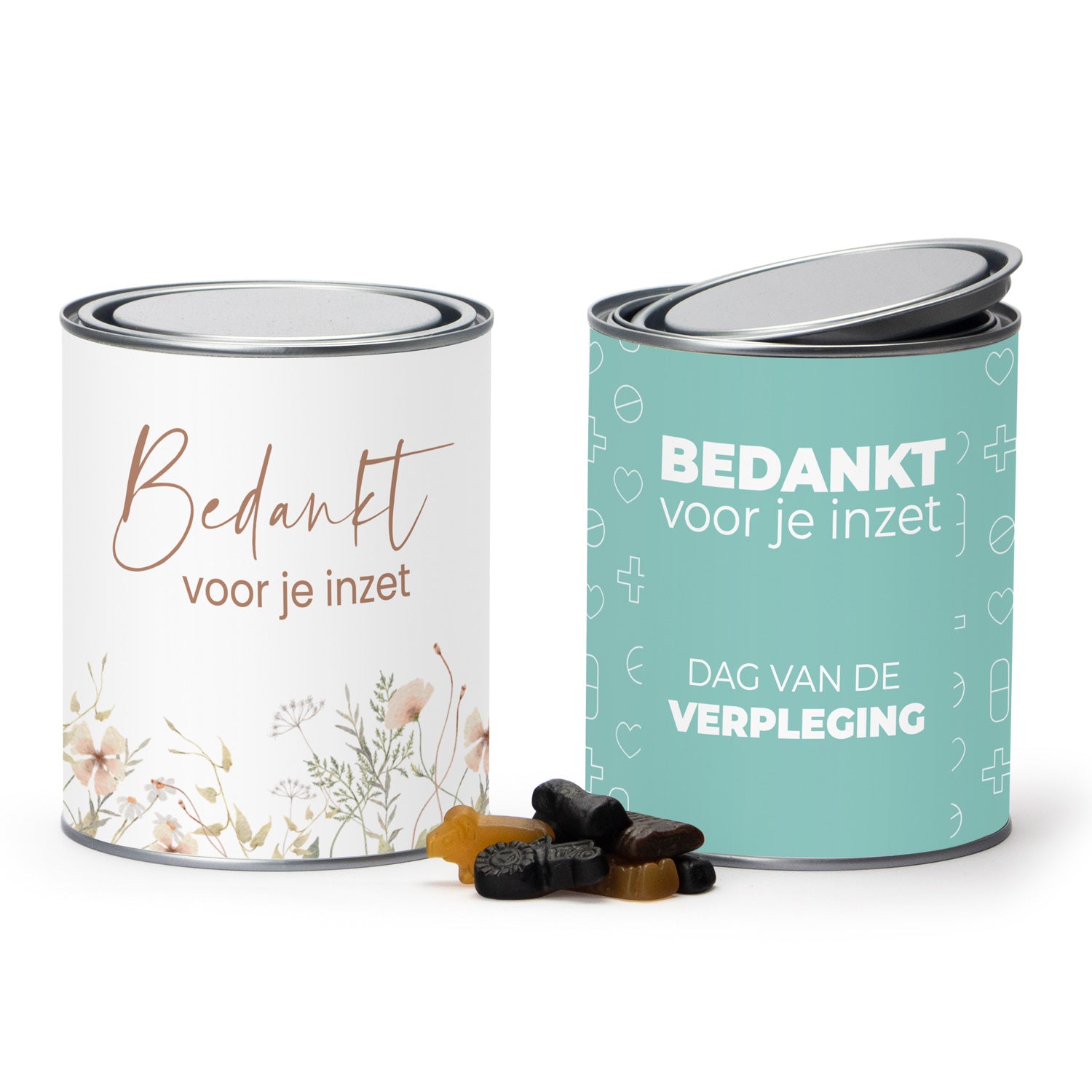 Verfblik met eigen wikkel - Verpleging - Bedankjes.nl