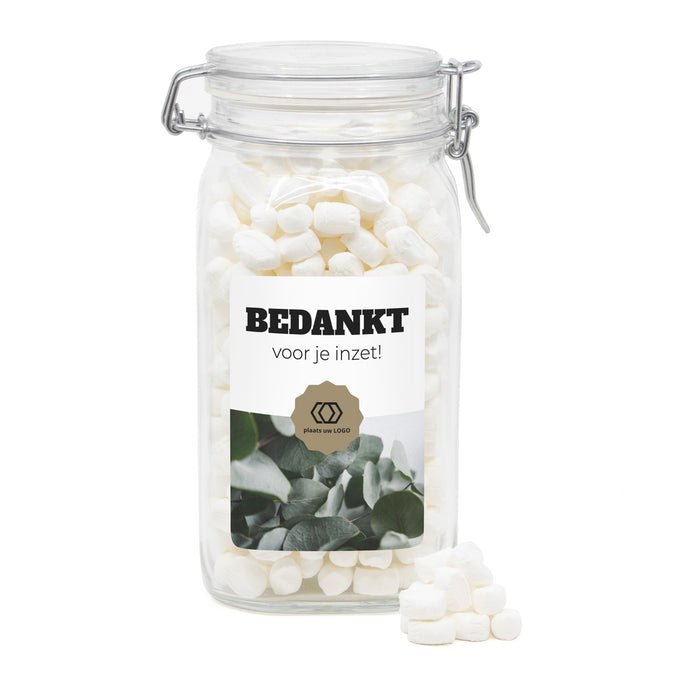 Grote weckpot met eigen ontwerp - Zakelijk Grote weckpot met eigen ontwerp - Zakelijk